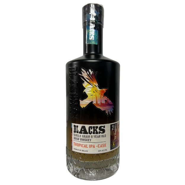 BLACKS SINGLE GRAIN 8 YEAR OLD TROPICAL IPA IRISH WHISKEY